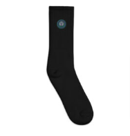 Cube World Media Embroidered socks